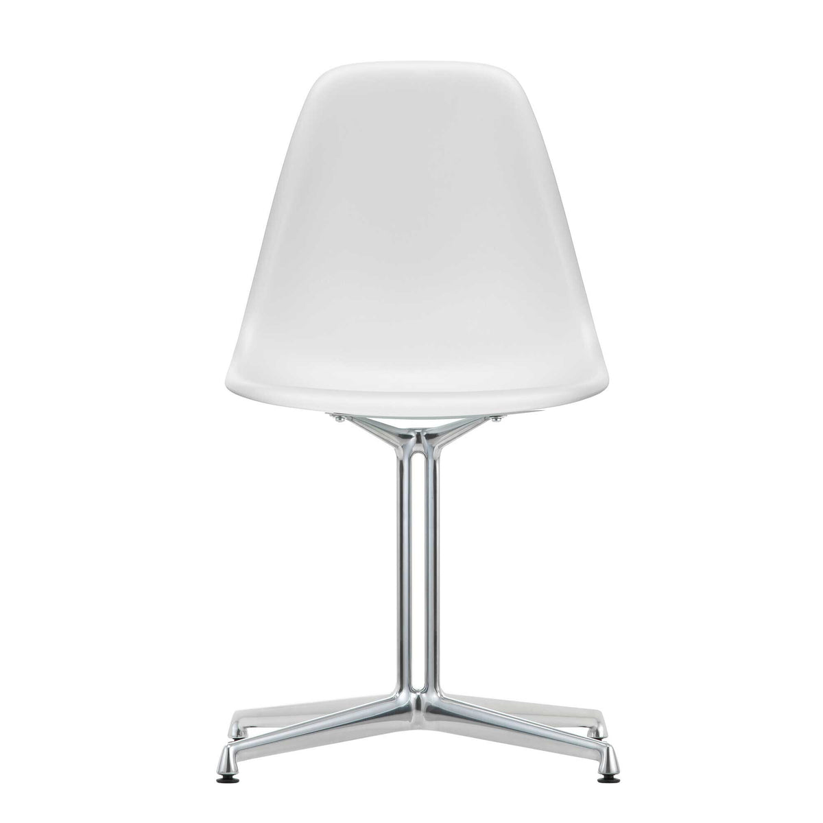 Vitra Eames Plastic Side Chair DSL RE Gestell poliert