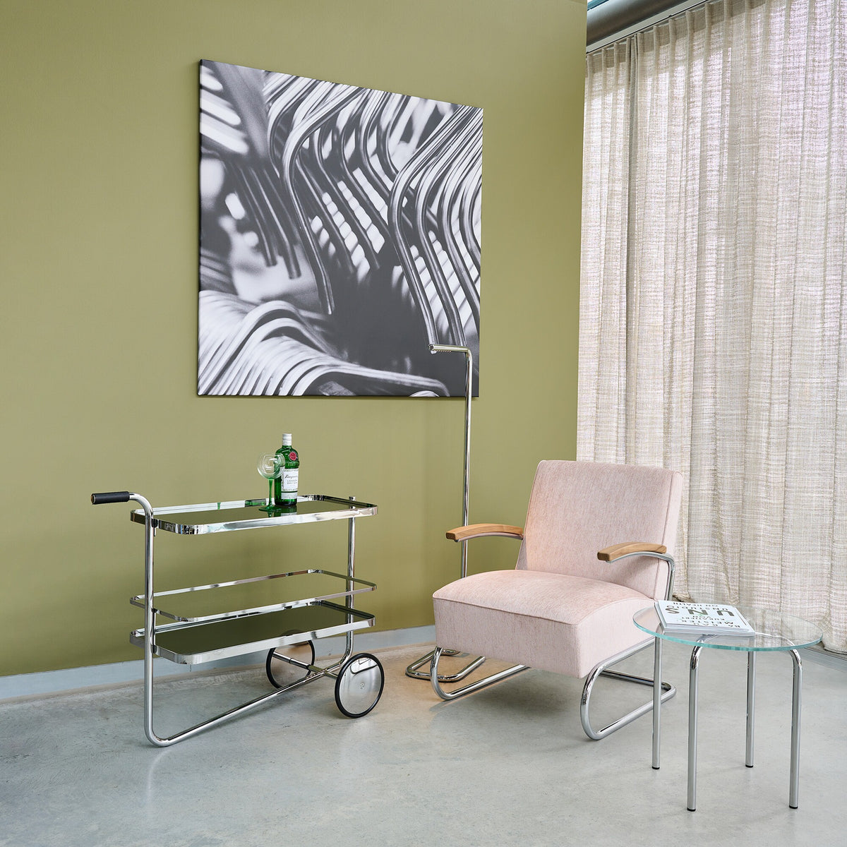 Thonet S 179 Servierwagen