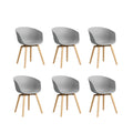 HAY About a Chair AAC 22 2.0 Armlehnstuhl Eiche lackiert 6er Set