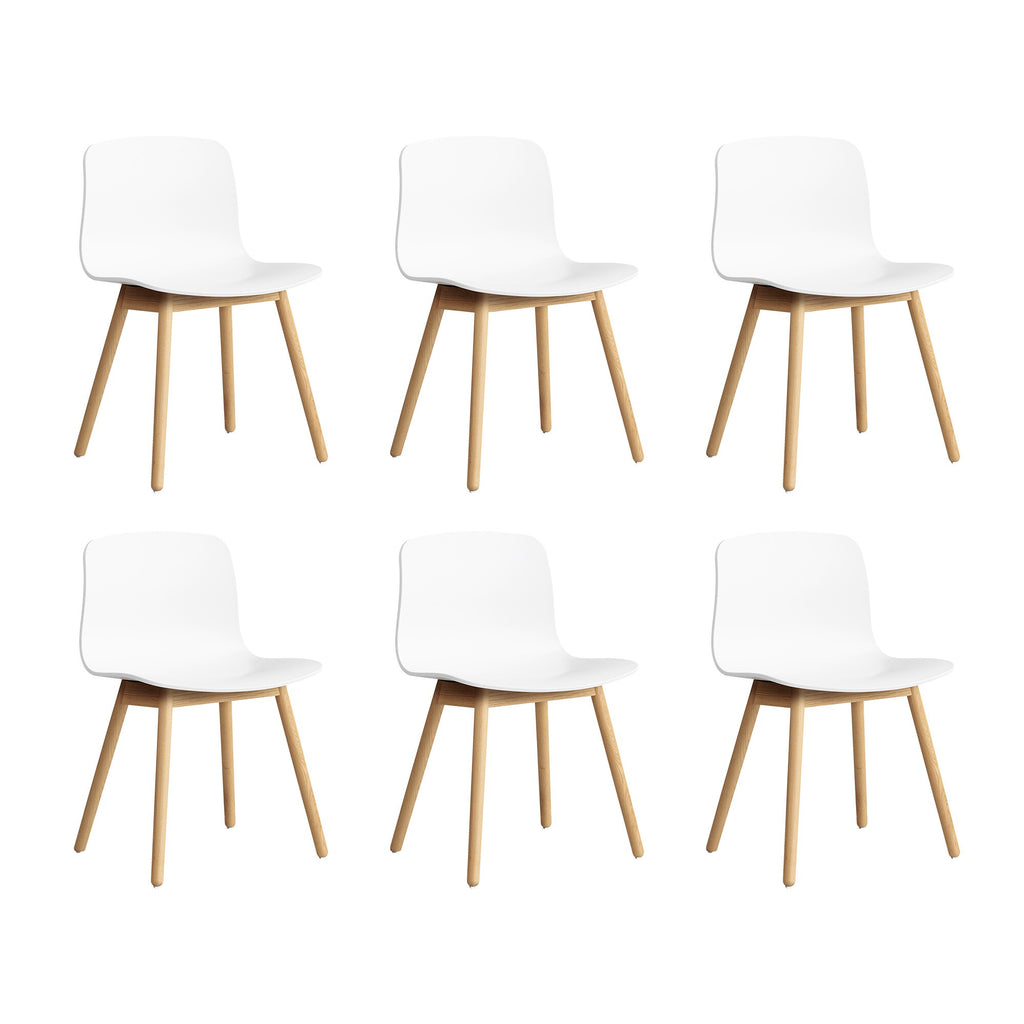 HAY About a Chair AAC 12 2.0 Stuhl Eiche lackiert 6er Set