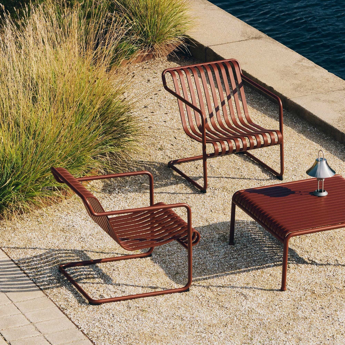 HAY Palissade Cantilever Lounge Chair Low