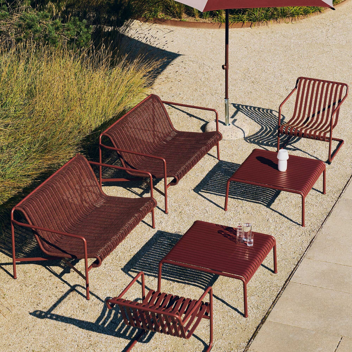 HAY Palissade Cantilever Lounge Chair Low
