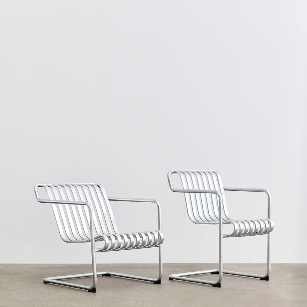 HAY Palissade Cantilever Lounge Chair Low Feuerverzinkt