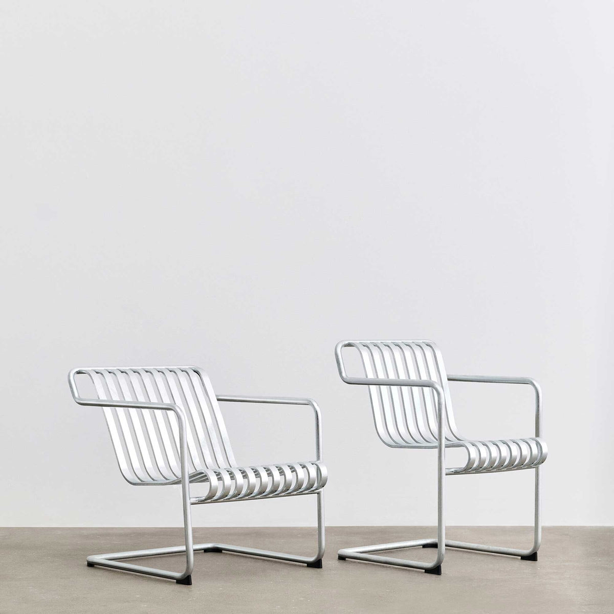 HAY Palissade Cantilever Lounge Chair Low Feuerverzinkt