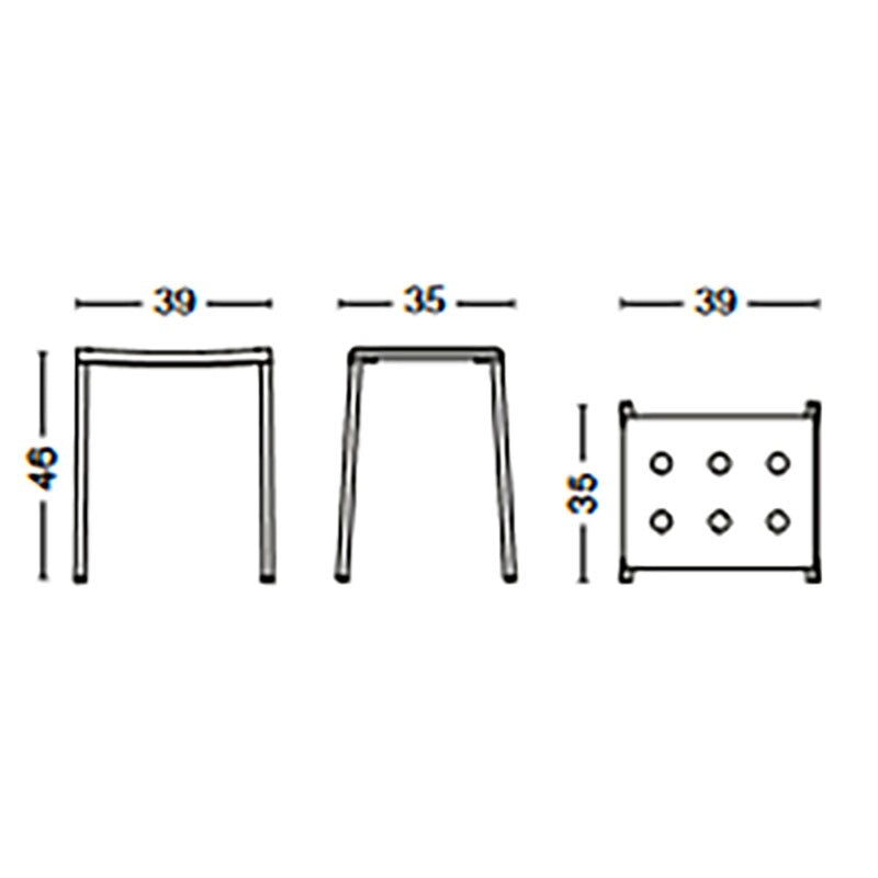 HAY Balcony Hocker