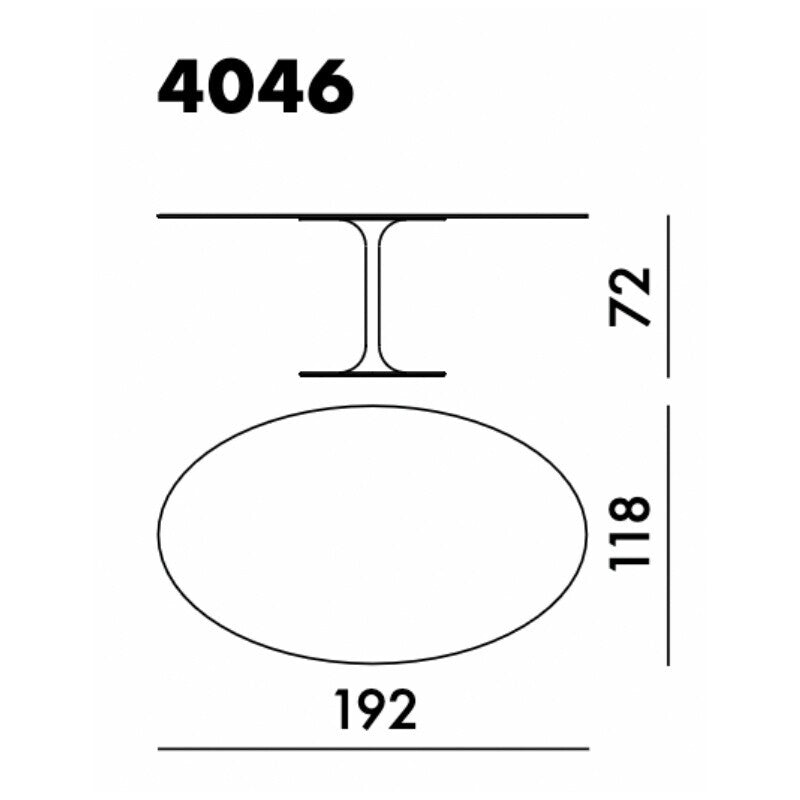 Kartell Thierry Esstisch XXL oval