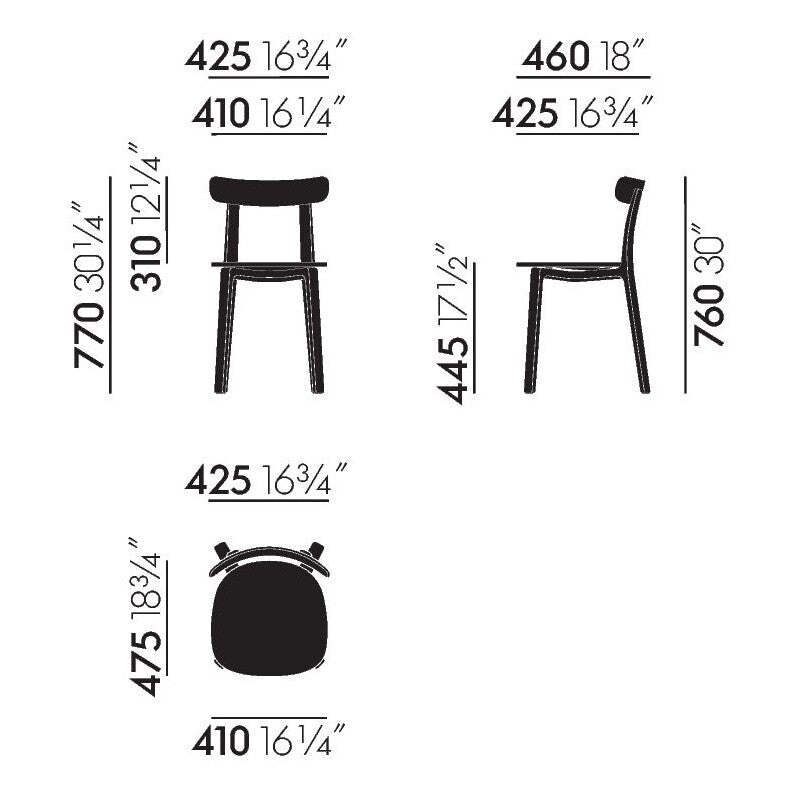 Vitra All Plastic Chair Stuhl