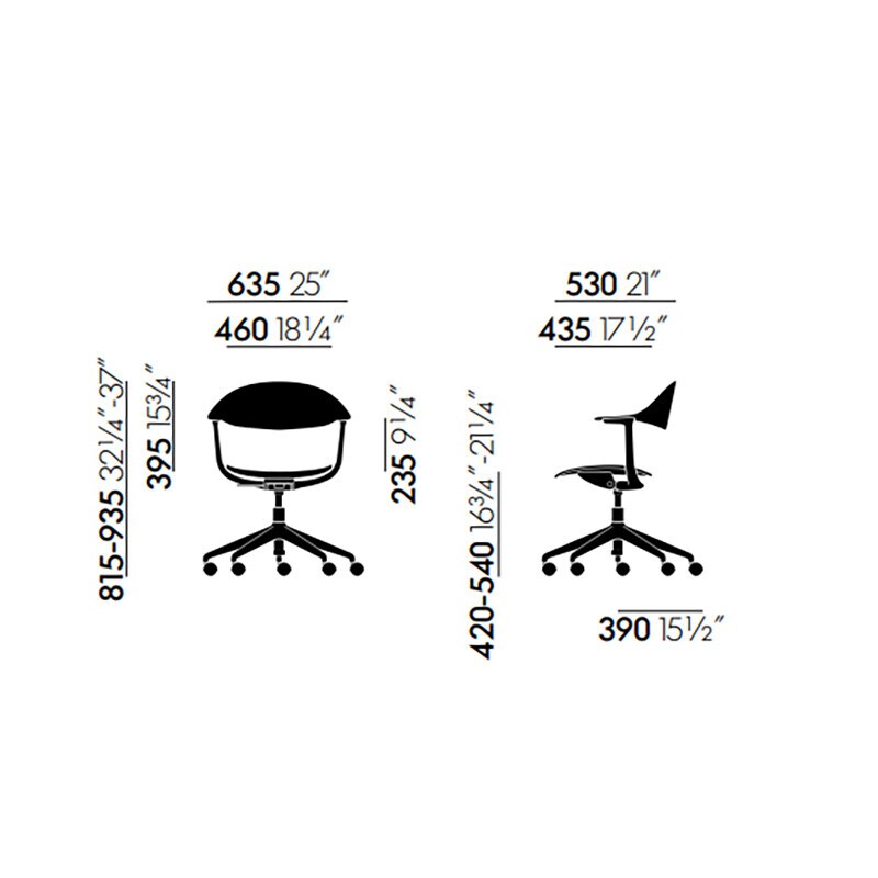 Vitra Mynt Bürostuhl