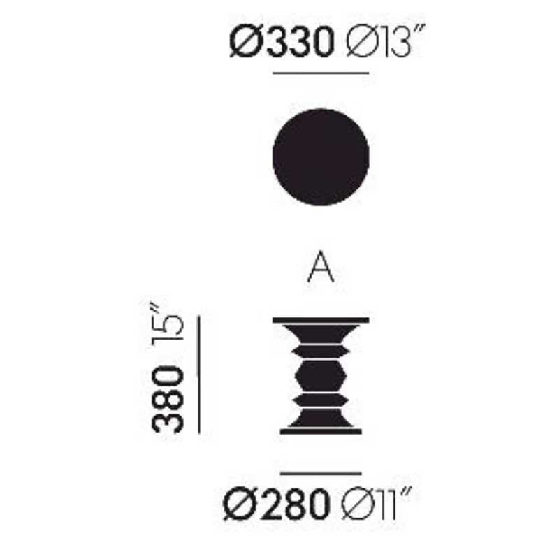 Vitra Eames Stool/Hocker A