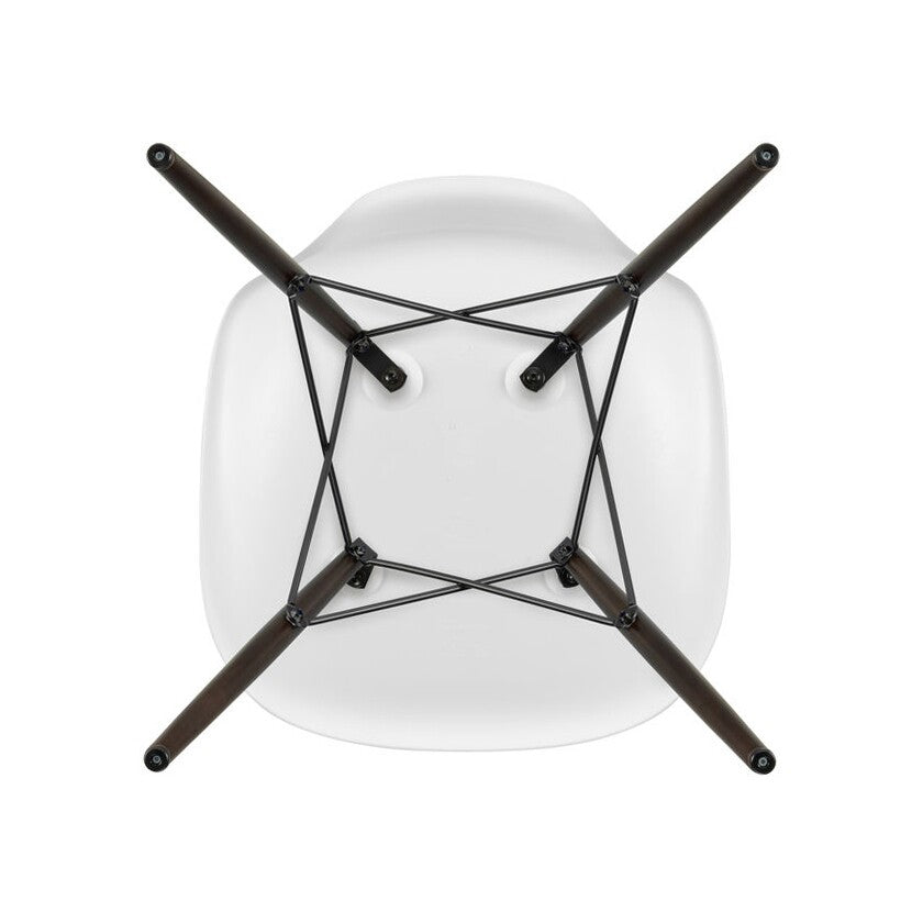 Vitra Eames Plastic Side Chair DSW RE Ahorn dunkel