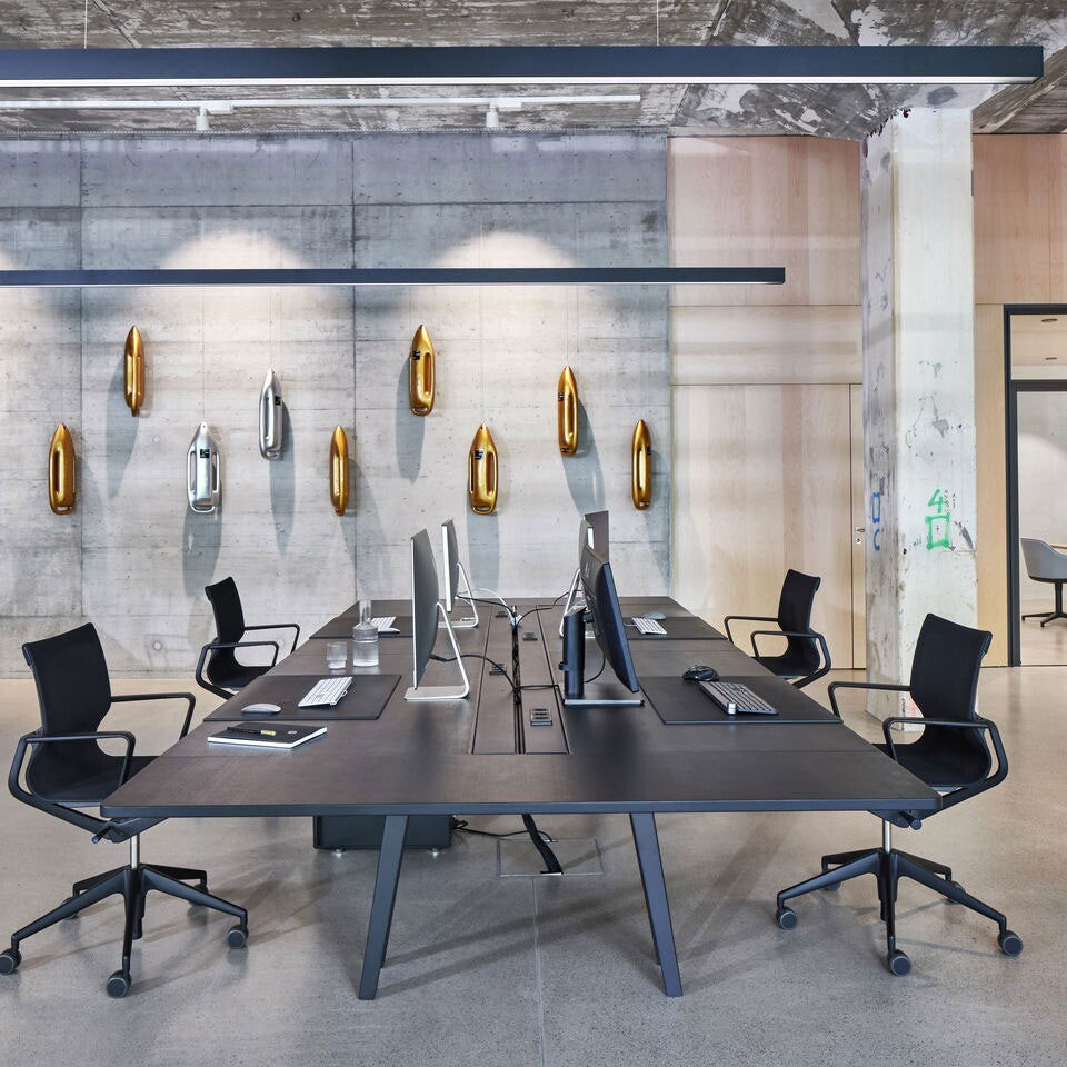 Vitra Physix Bürostuhl Gestell Deep Black