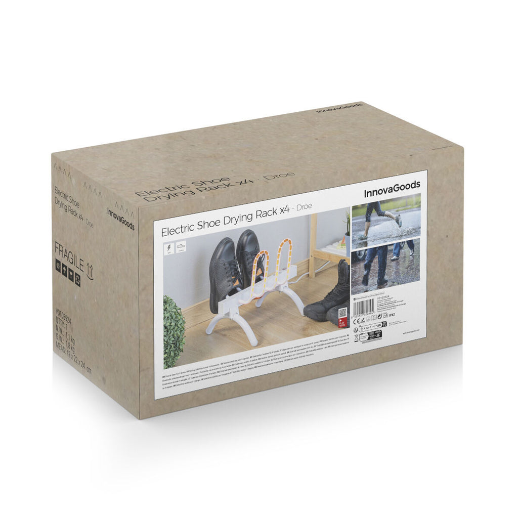 Secador de calzado eléctrico, 2 pares, 40 W — imagen 7